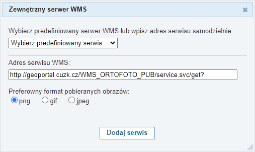 Serwer WMS